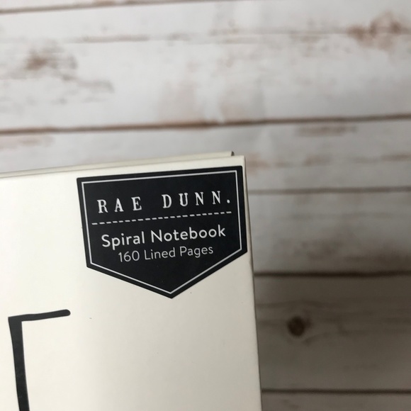 Rae Dunn Large TAKE NOTE Spriral Notebook - Picture 2 of 5